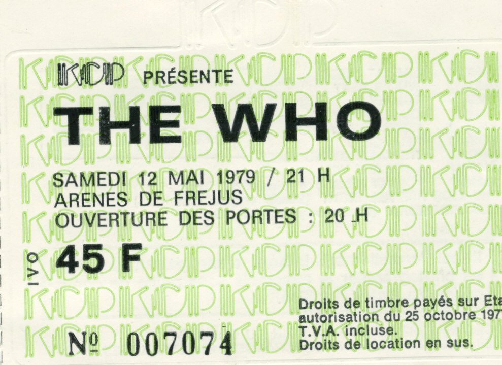 concert des who