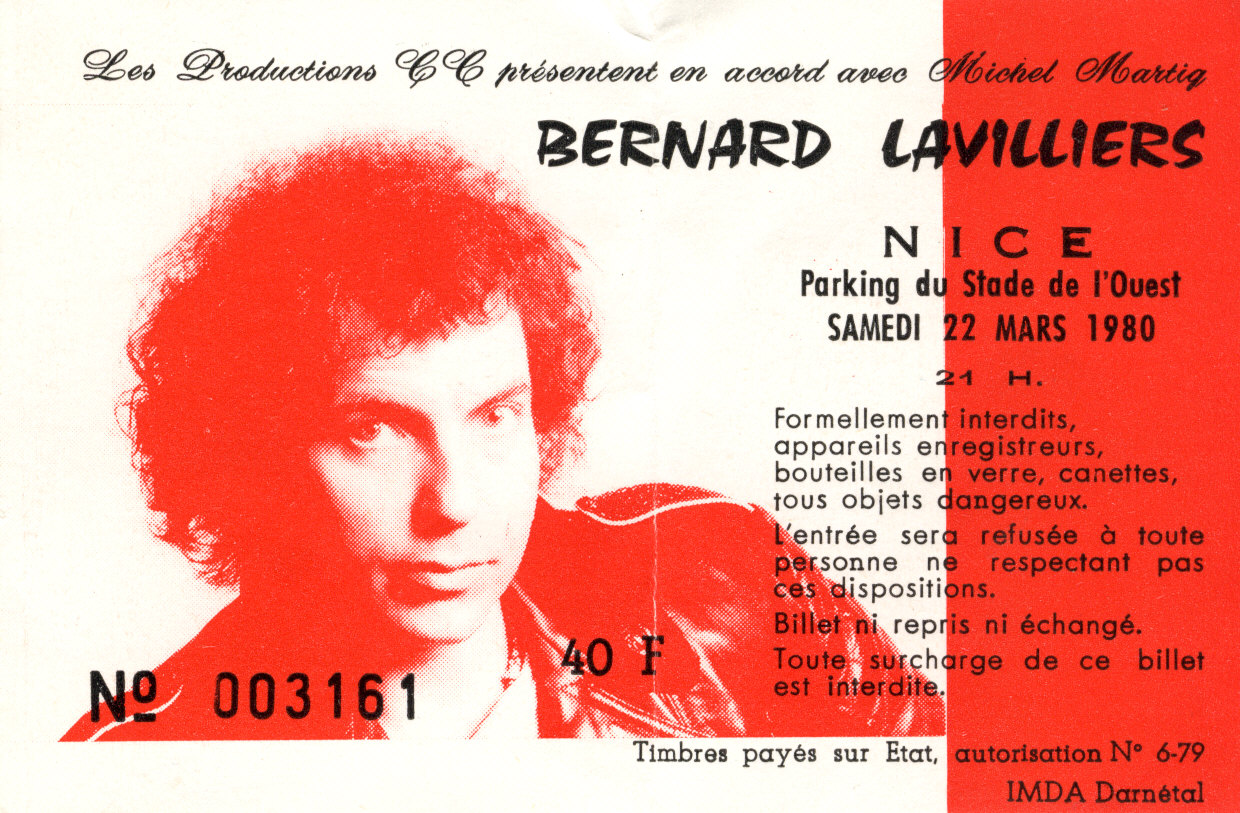 concert de bernard lavilliers