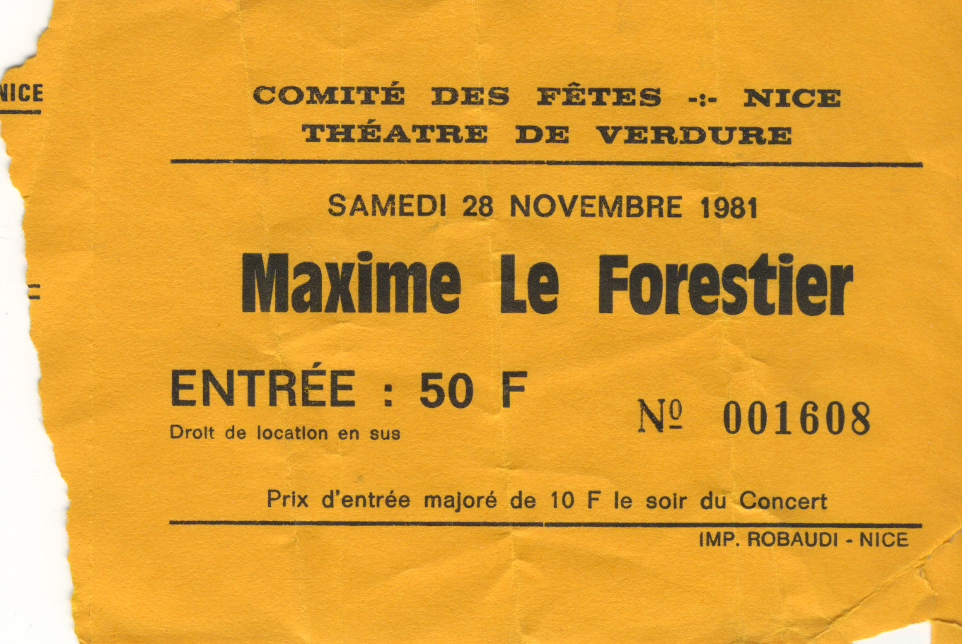 concert maxime le forestier