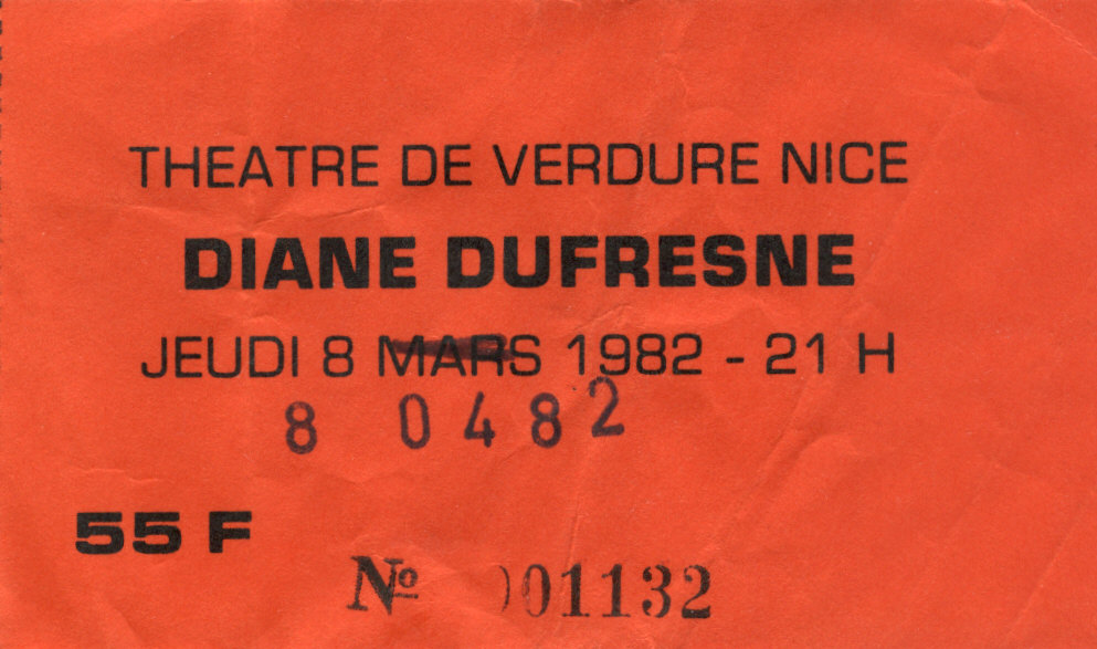 concert diane dufresne