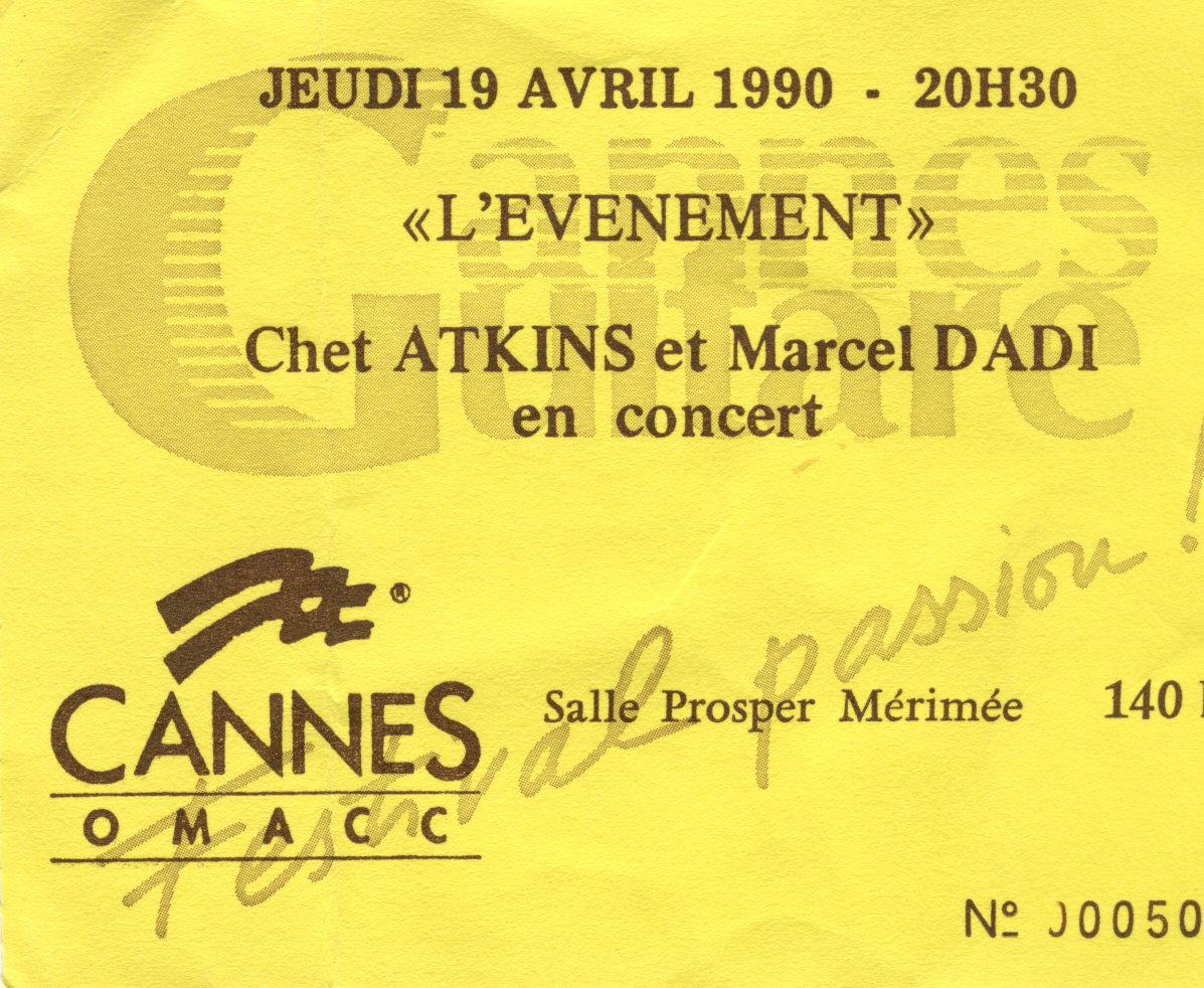 concert chet atkins et marcel dadi