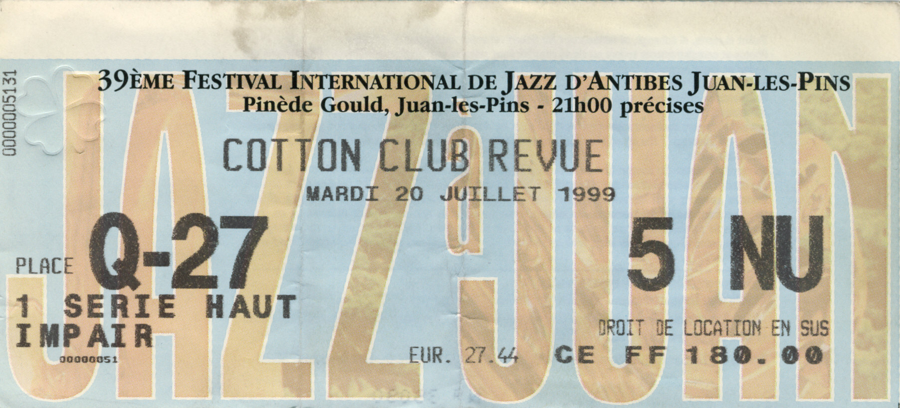 concert cotton club revue