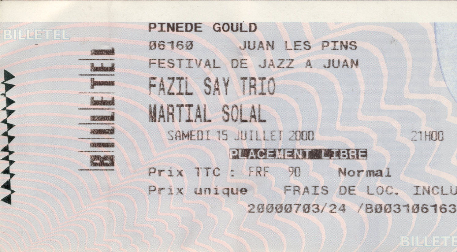 concert martial solal