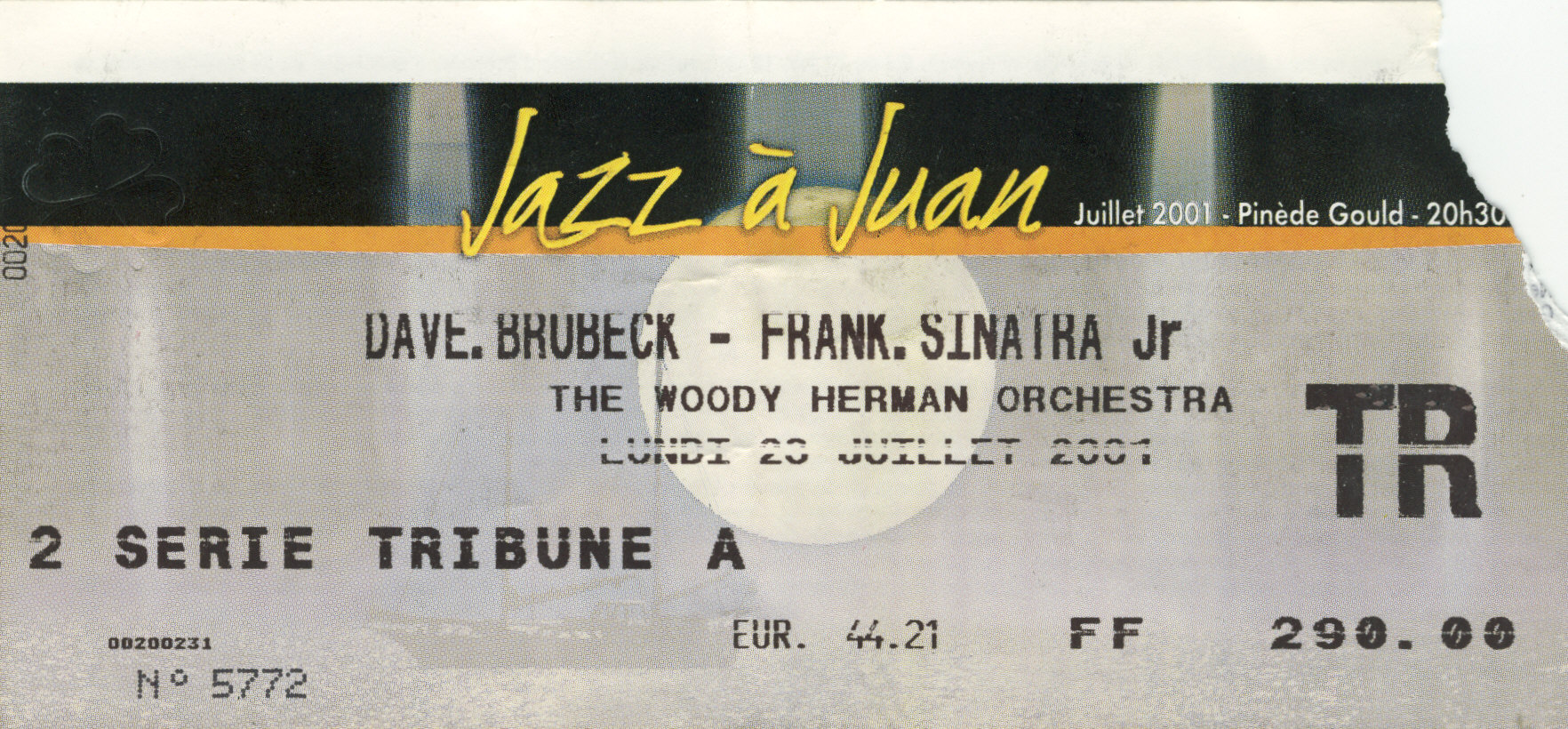 concert dave brubeck et frank sinatra jr