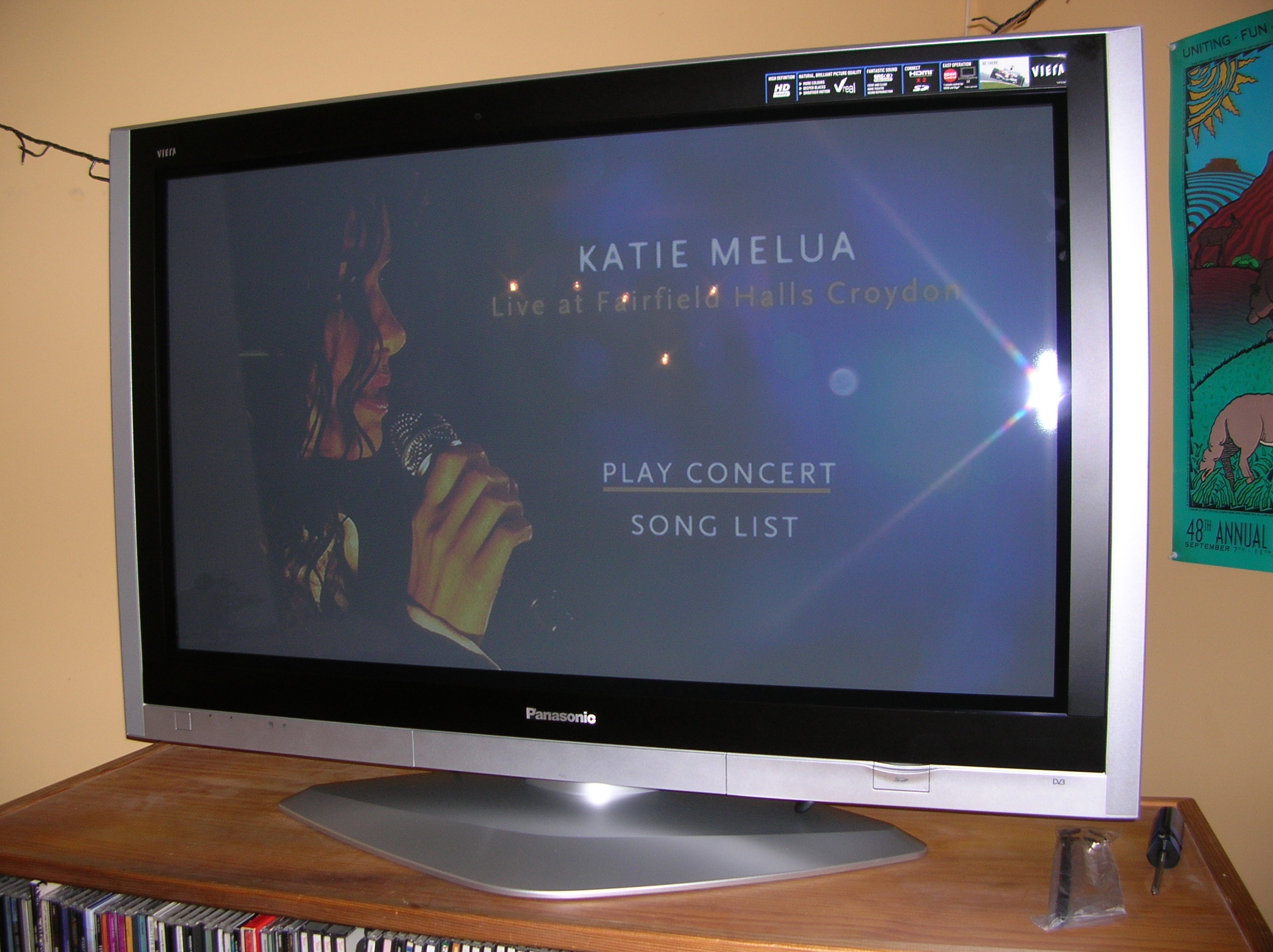 installation du panasonic plasma 42 pouces