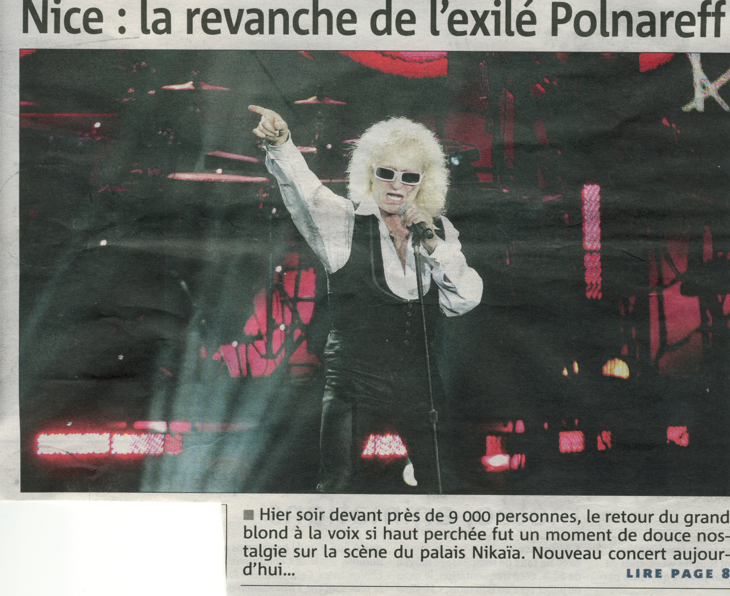 concert de michel polnareff