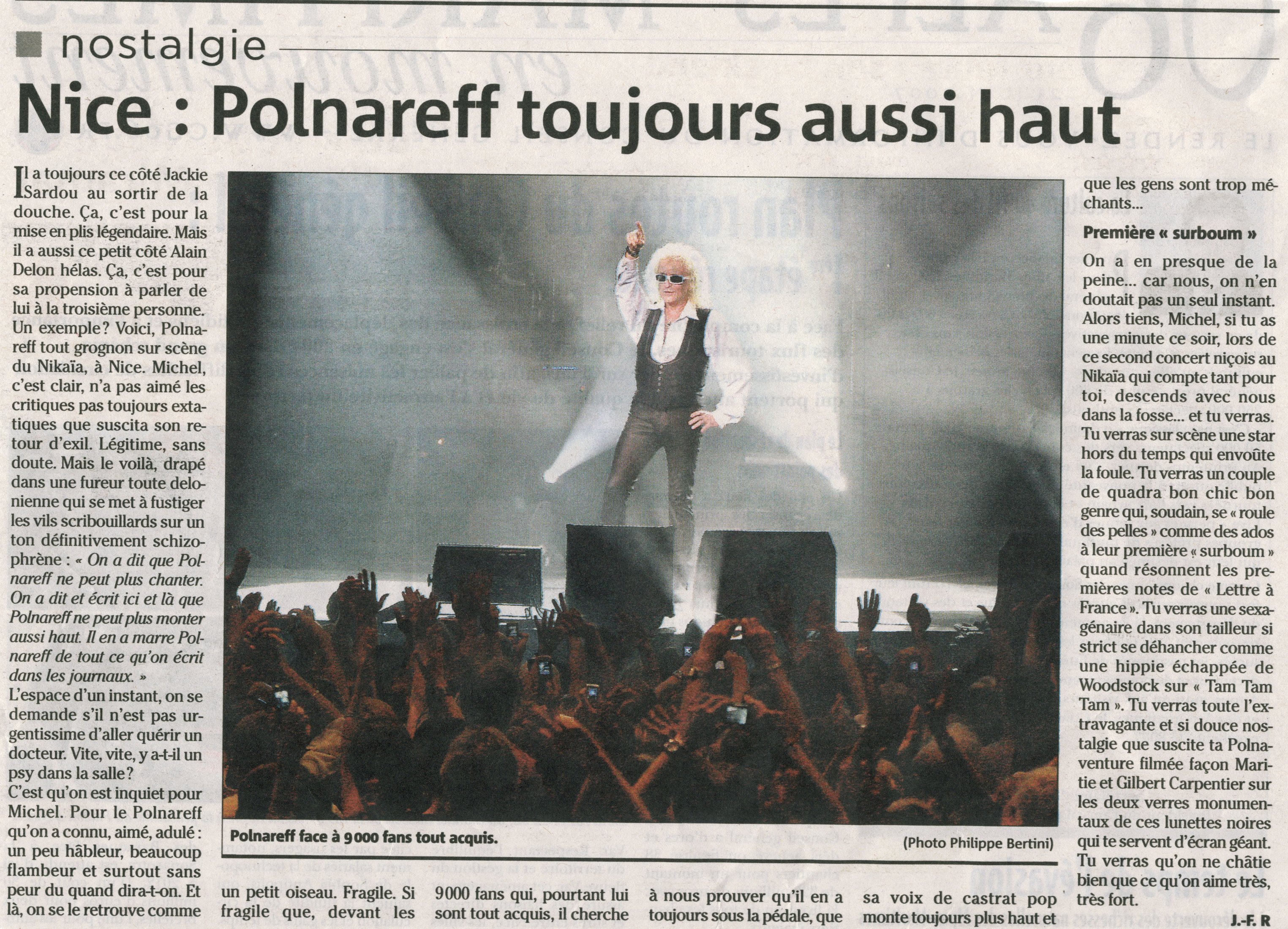 concert de michel polnareff