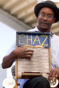 concert de washboard chaz leary
