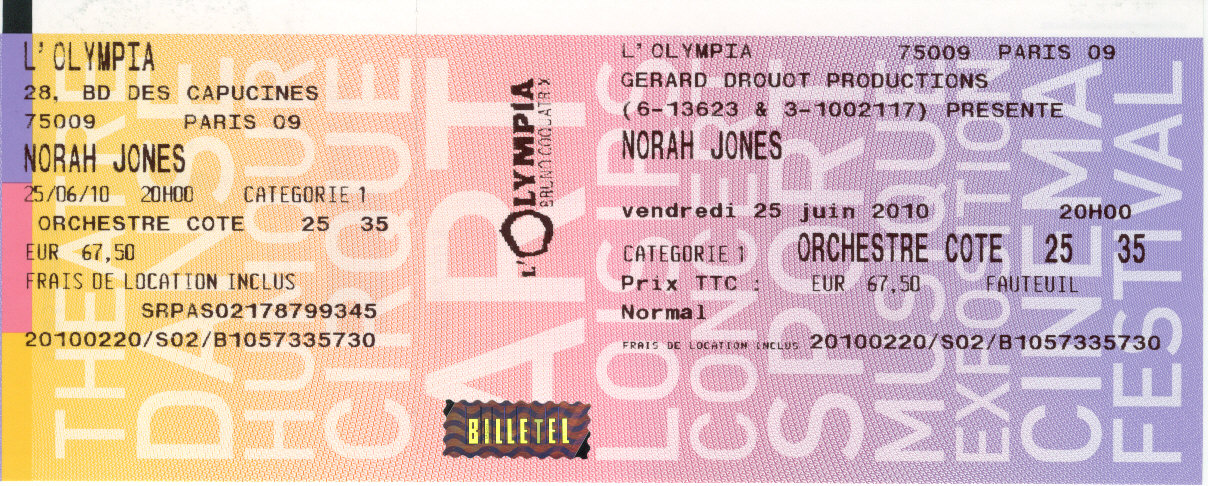concert de norah jones