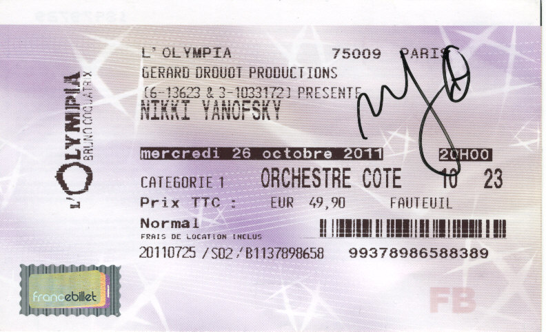 concert de nikki yanofsky a lolympia