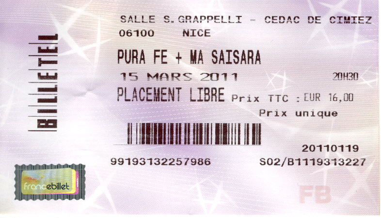 concert de pura fe