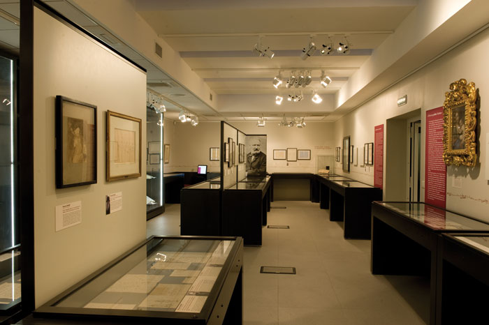 visite du musee des lettres et manuscrits (paris)