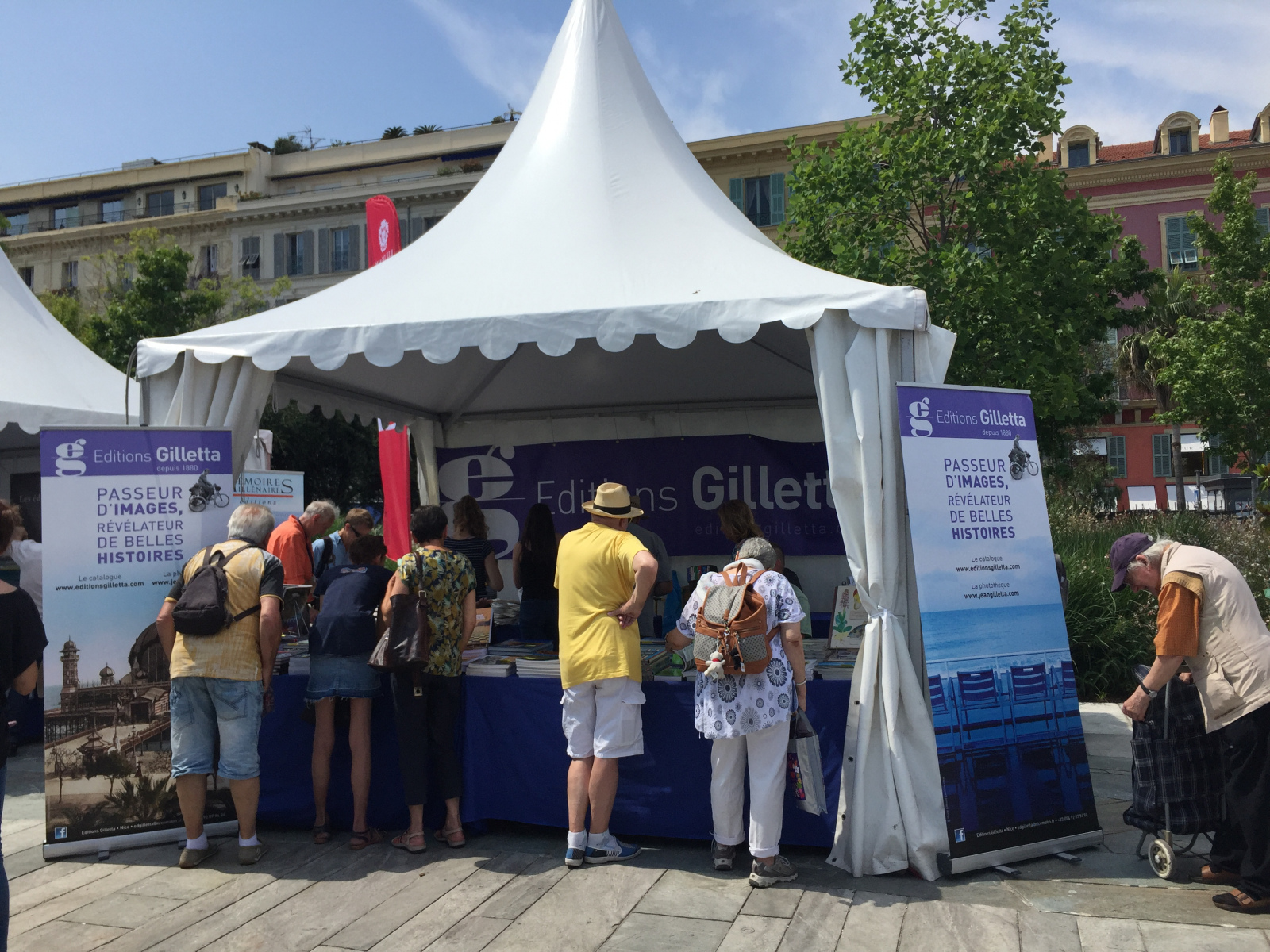 Ballade au festival du livre de Nice 2017