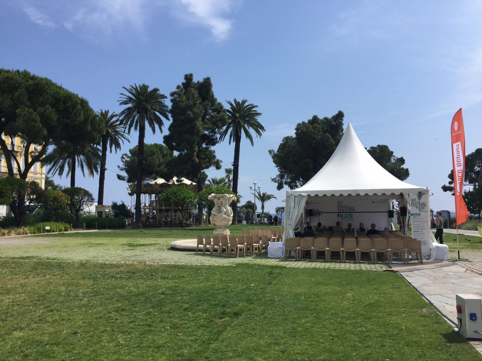 Ballade au festival du livre de Nice 2017