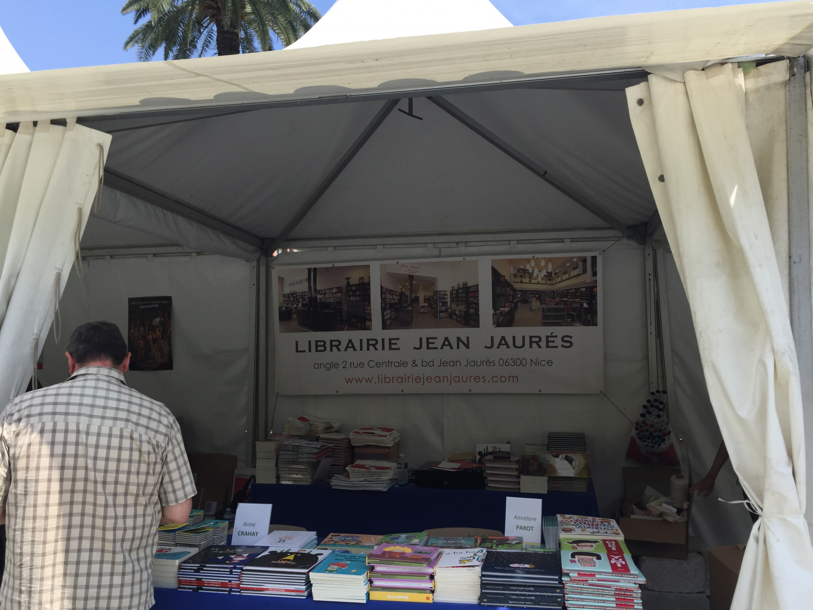 Ballade au festival du livre de Nice 2017