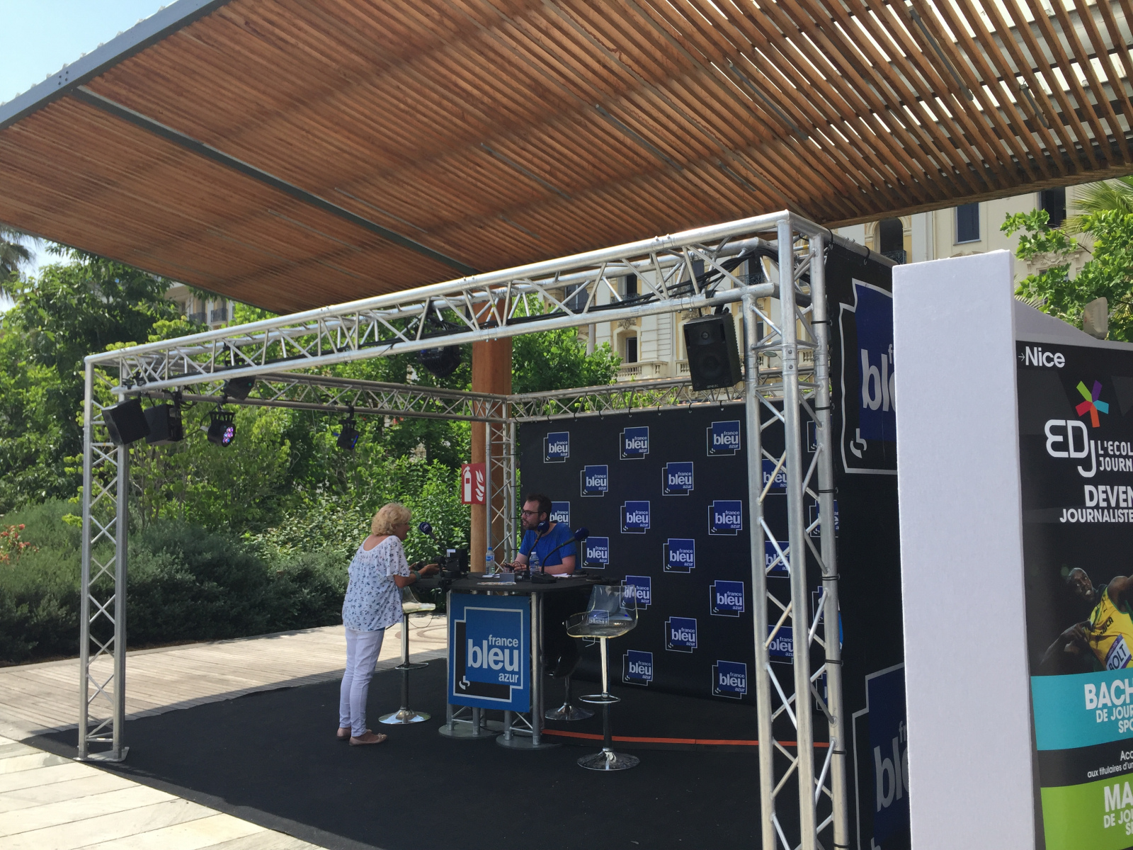 Ballade au festival du livre de Nice 2017