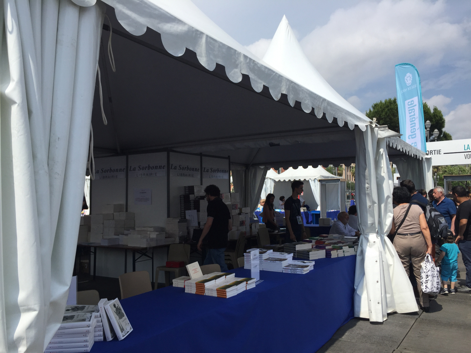 Ballade au festival du livre de Nice 2017