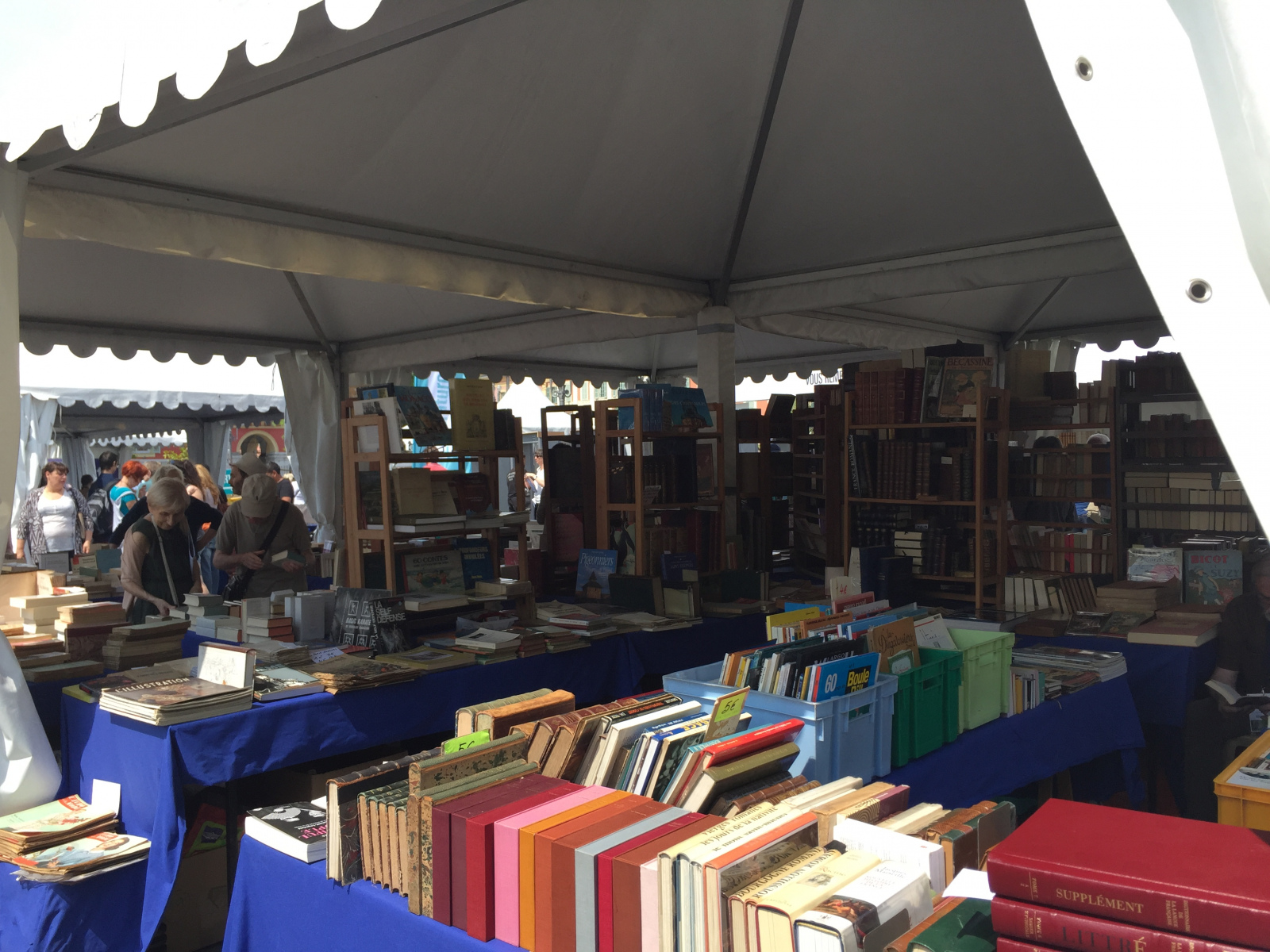 Ballade au festival du livre de Nice 2017