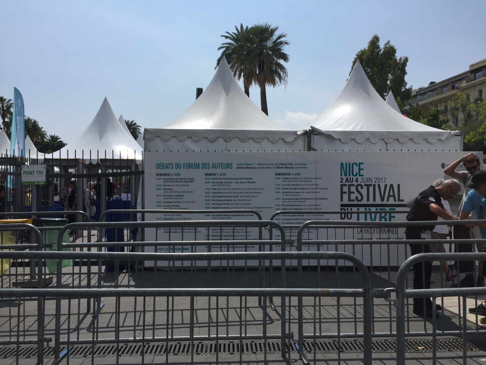 Ballade au festival du livre de Nice 2017