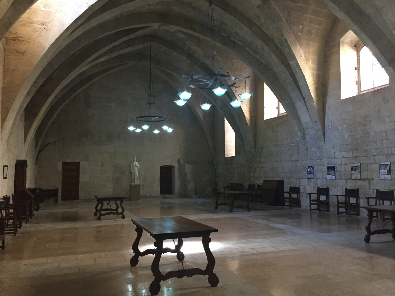 Visite du monastère de Poblet (Espagne)