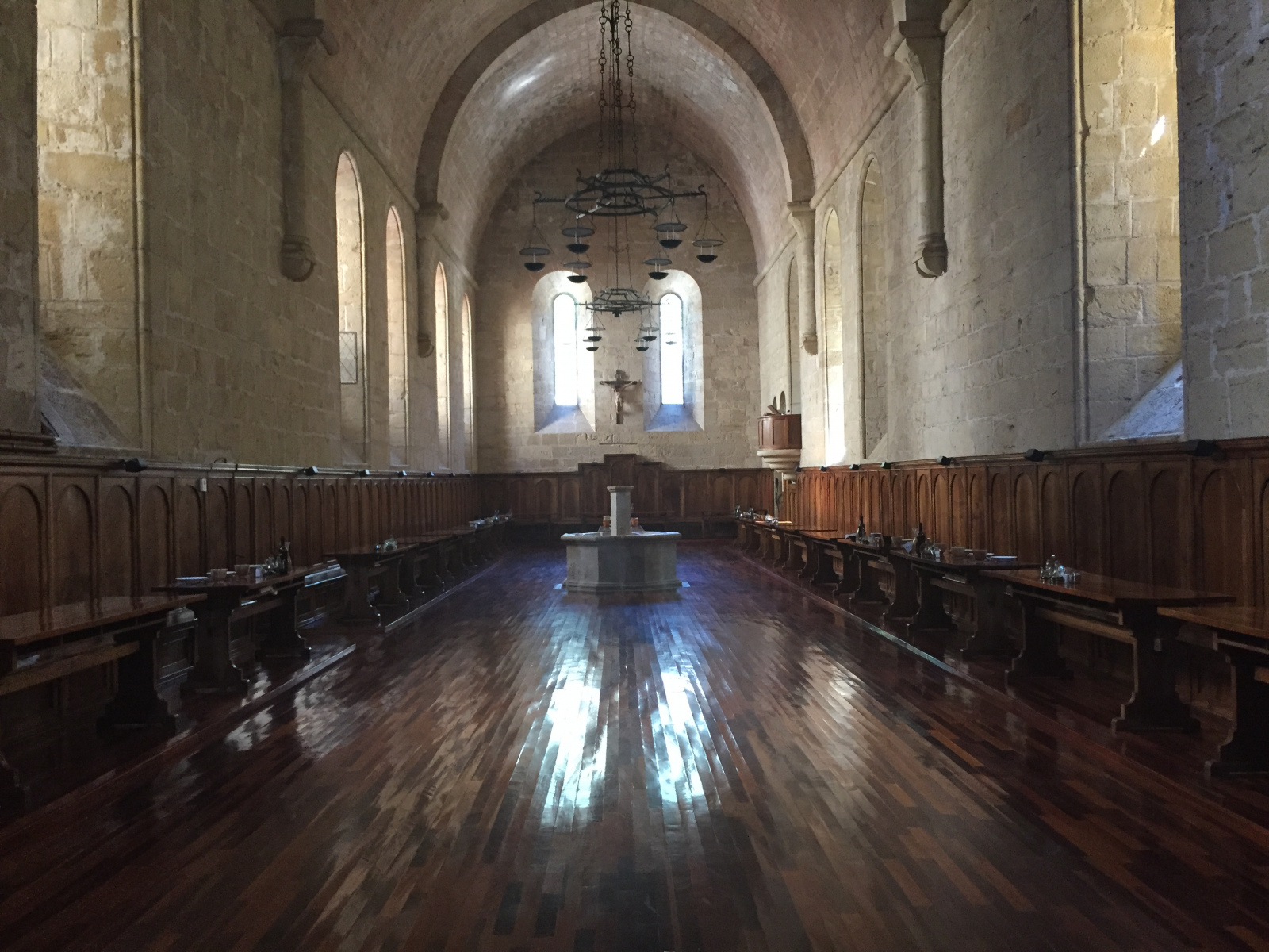 Visite du monastère de Poblet (Espagne)