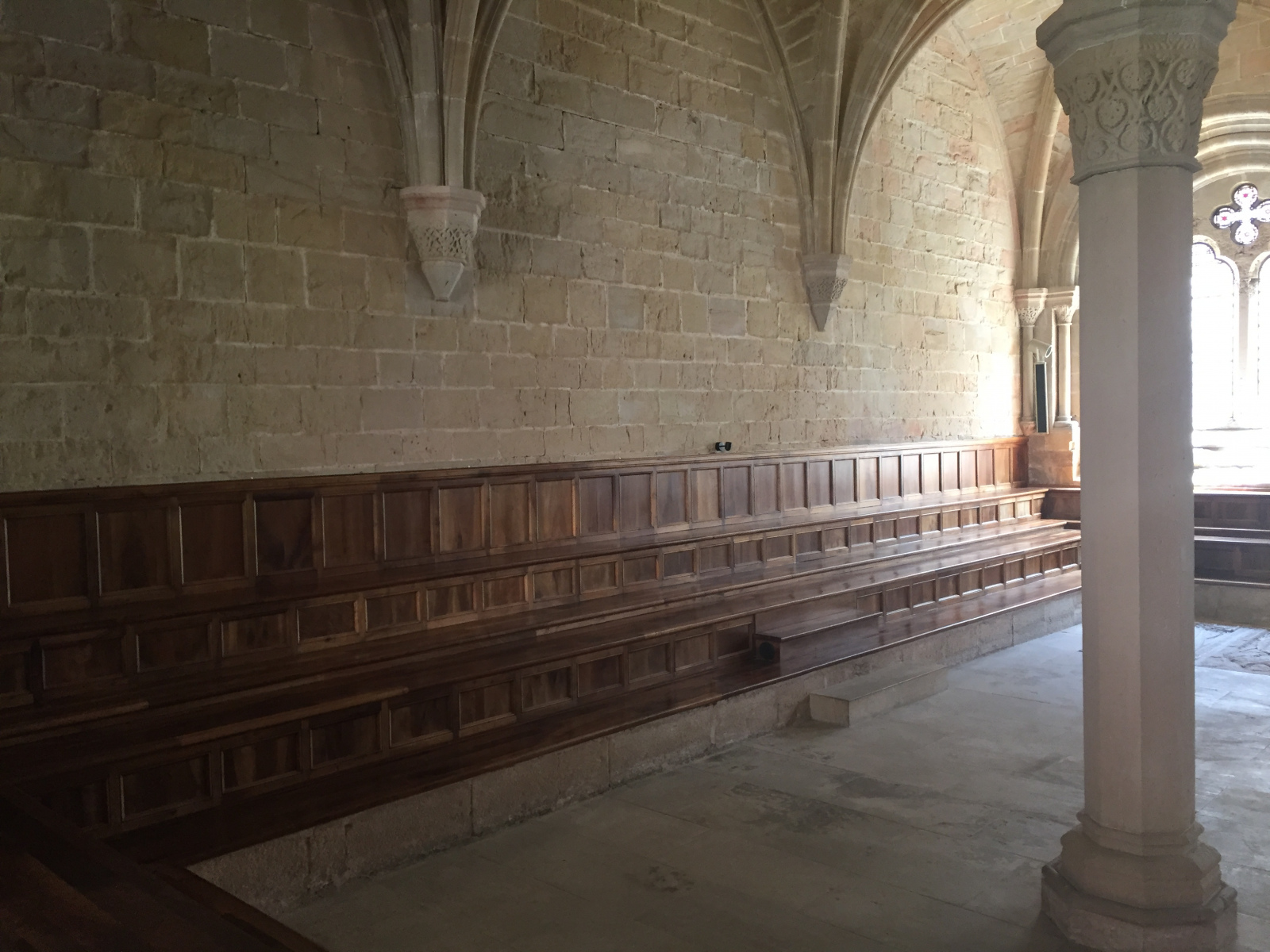 Visite du monastère de Poblet (Espagne)