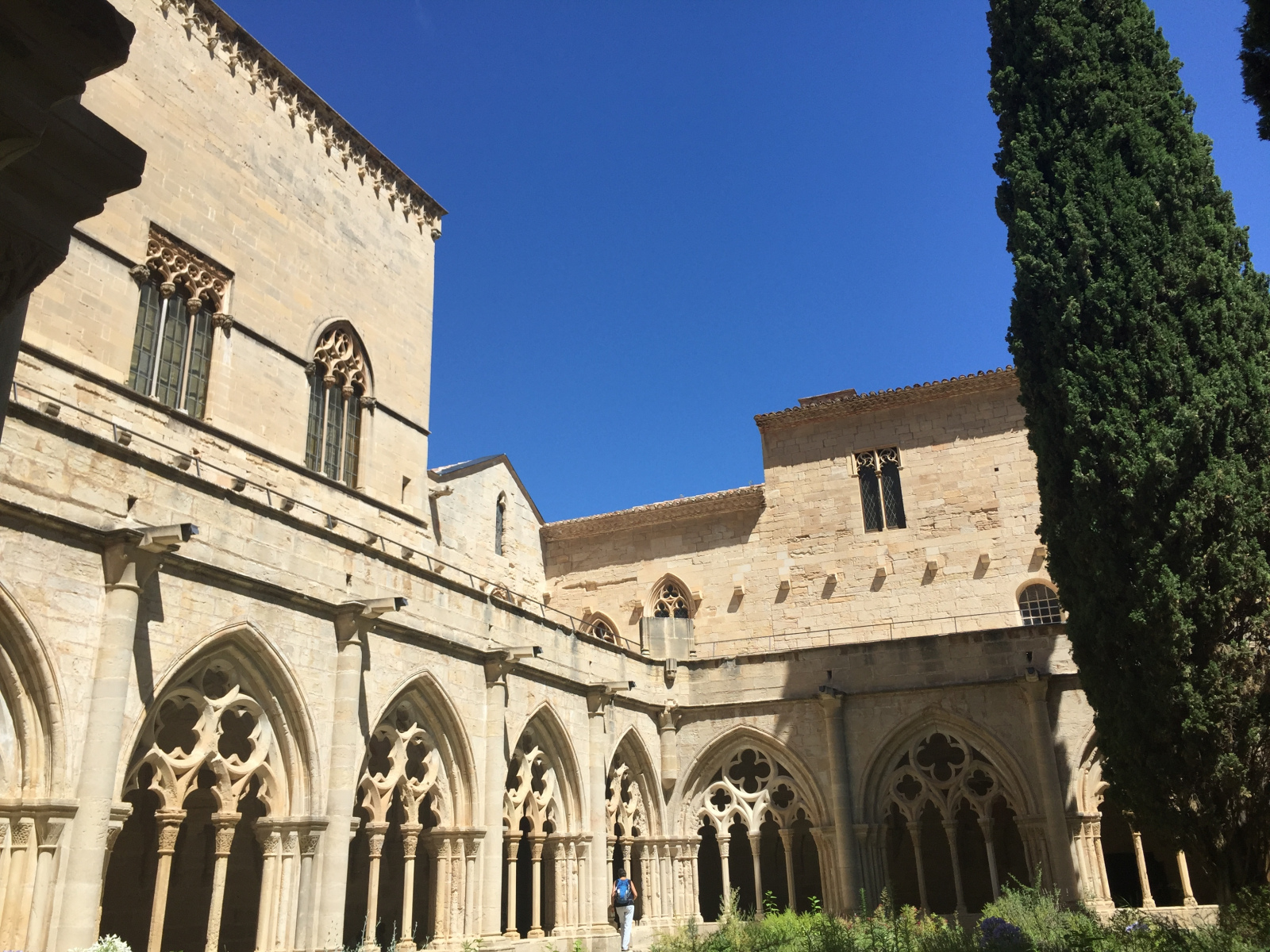 Visite du monastère de Poblet (Espagne)