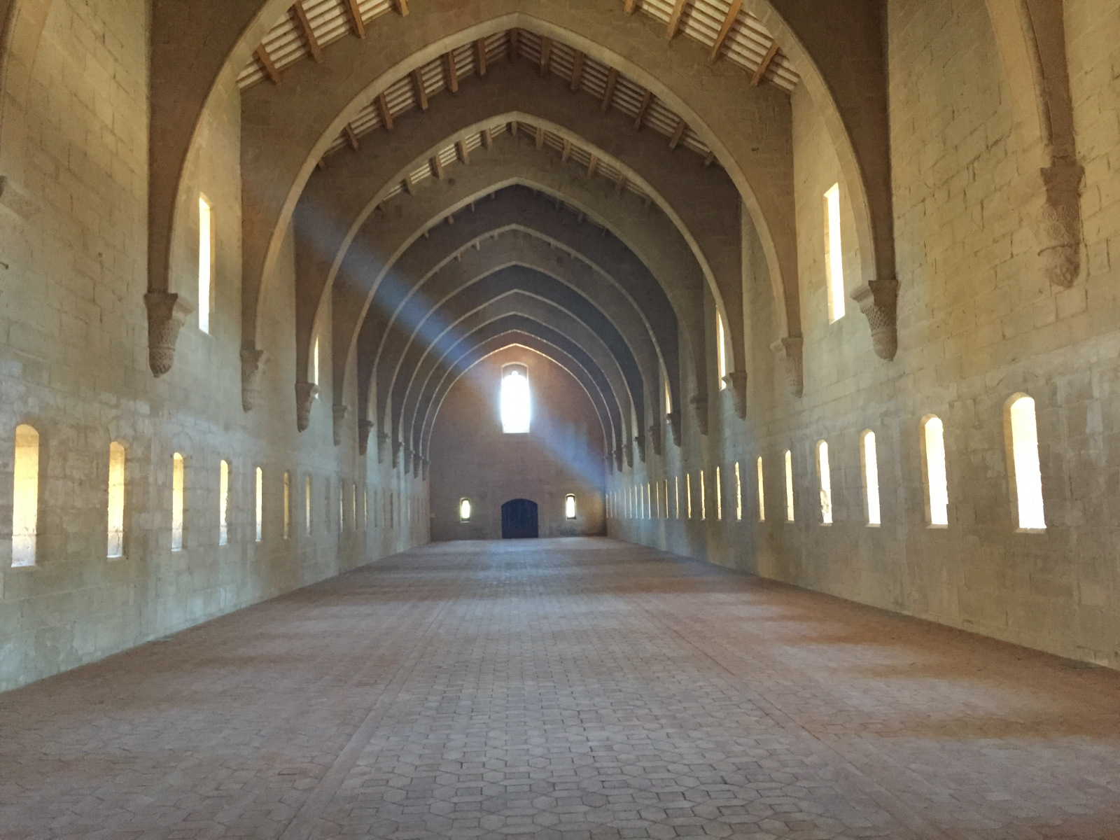 Visite du monastère de Poblet (Espagne)