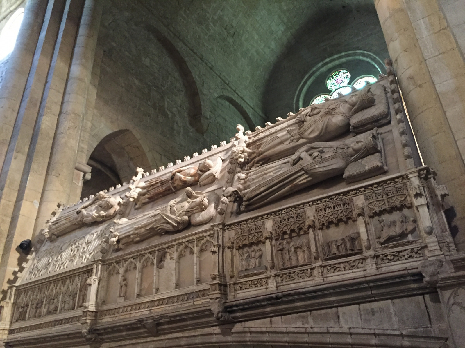 Visite du monastère de Poblet (Espagne)