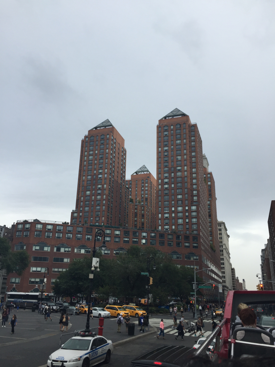New York: première visite en bus