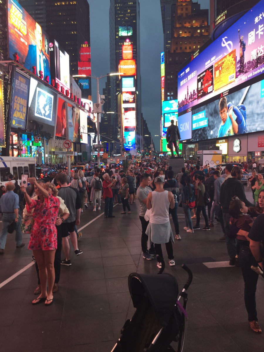 New York: première visite en bus