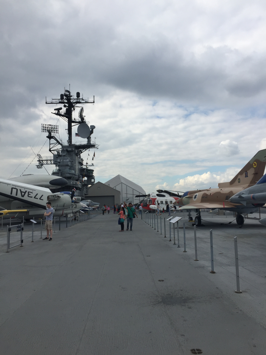 New York: visite du musée Intrepid Sea-Air-Space Museum