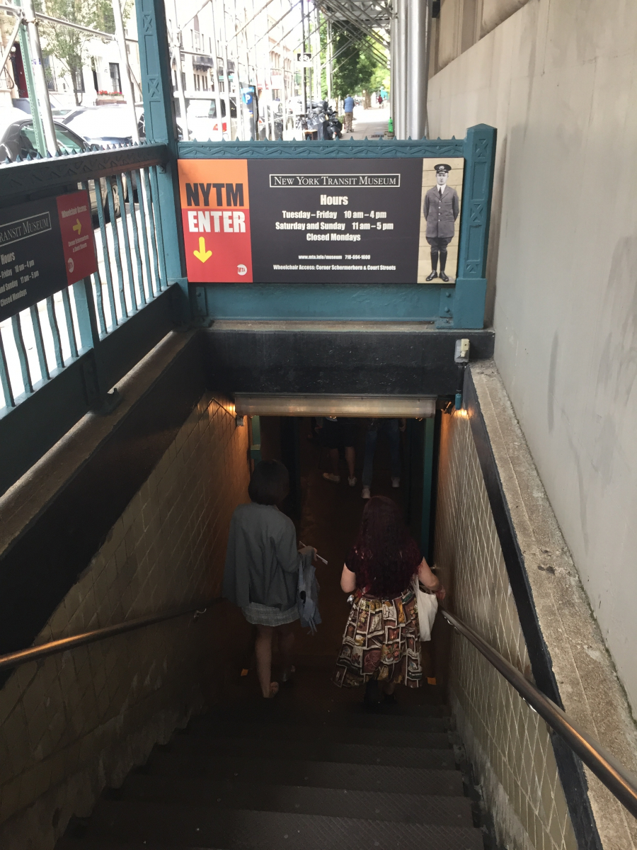 New York: visite du musée du métro