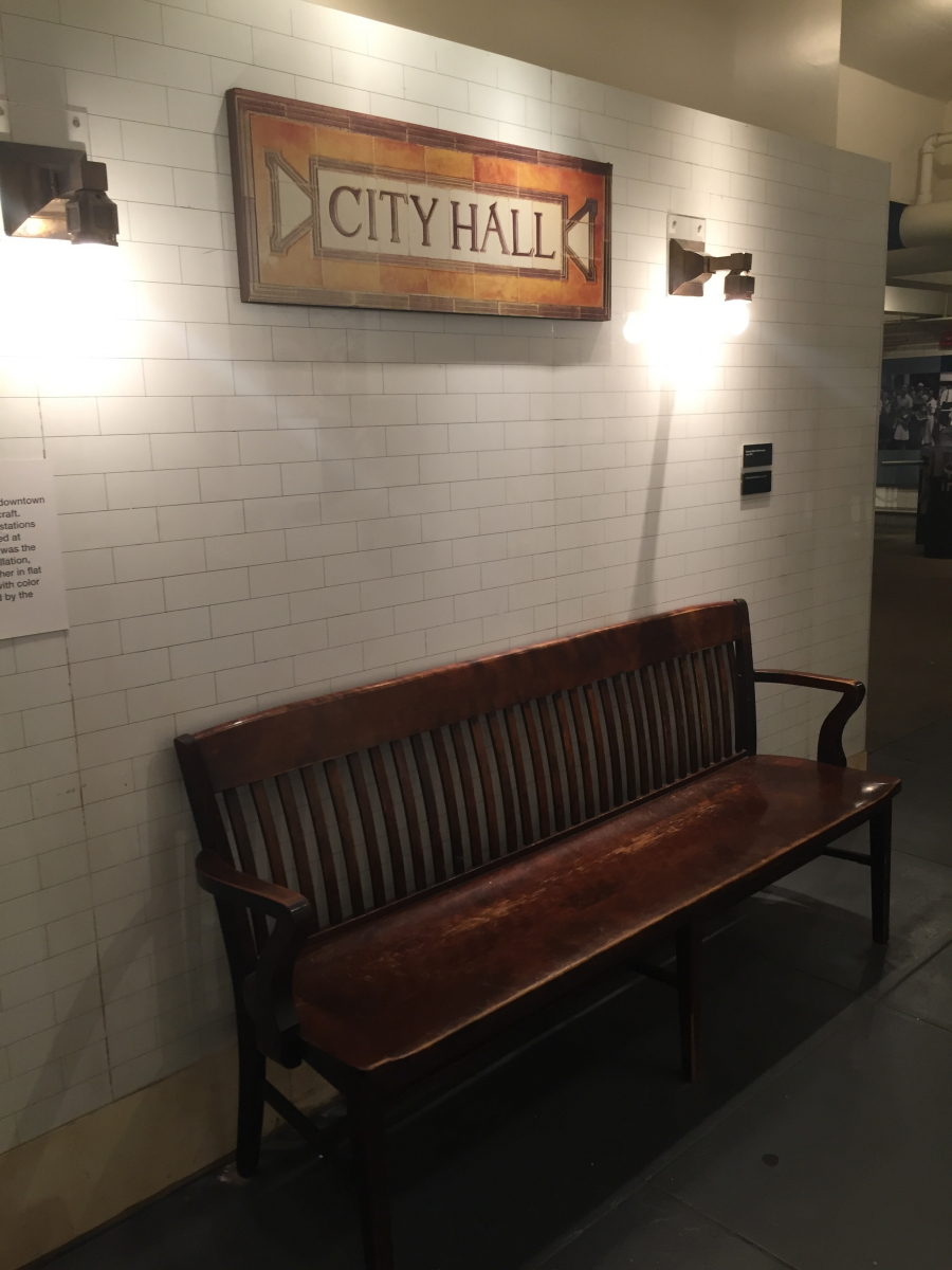New York: visite du musée du métro