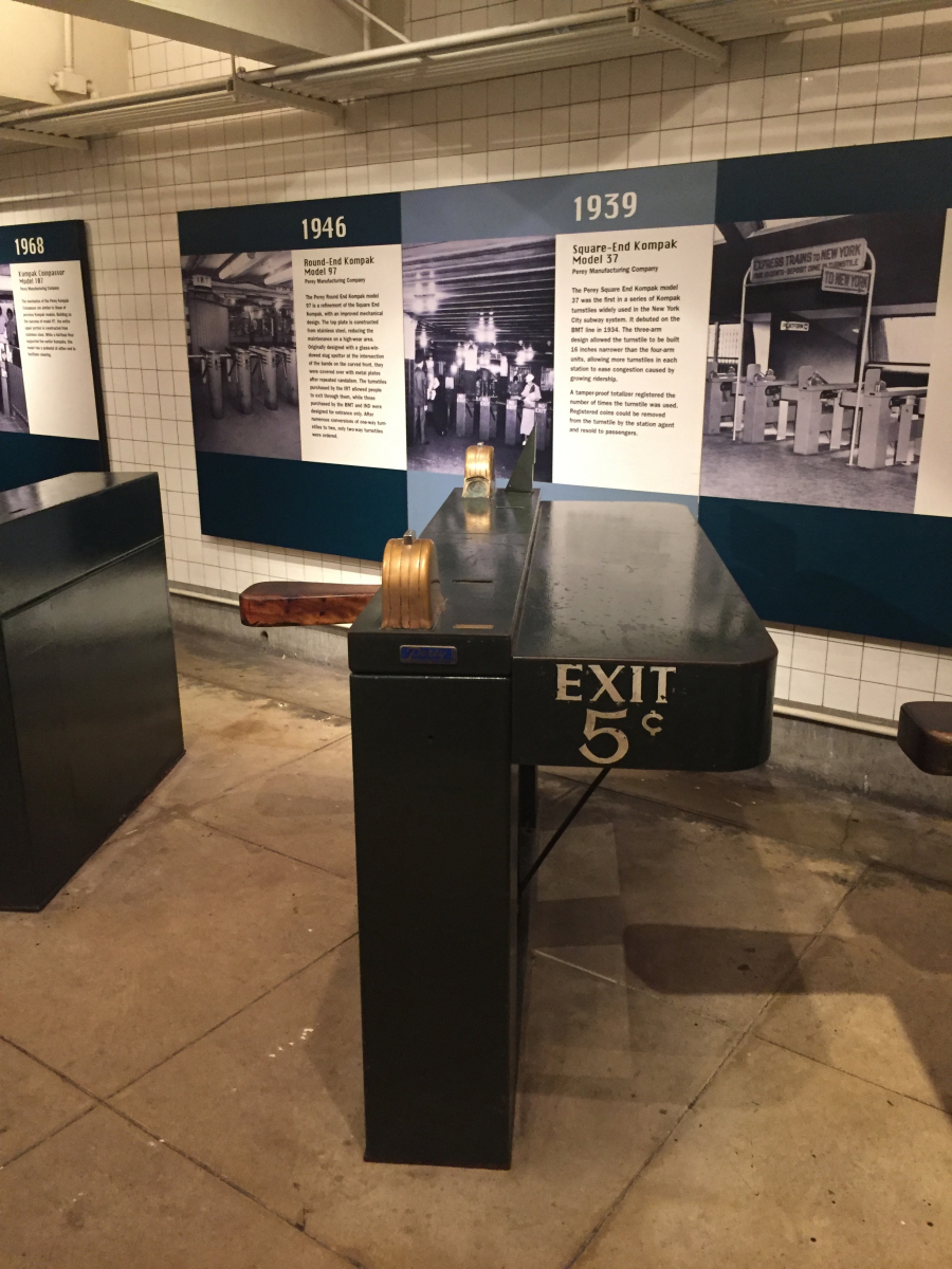 New York: visite du musée du métro