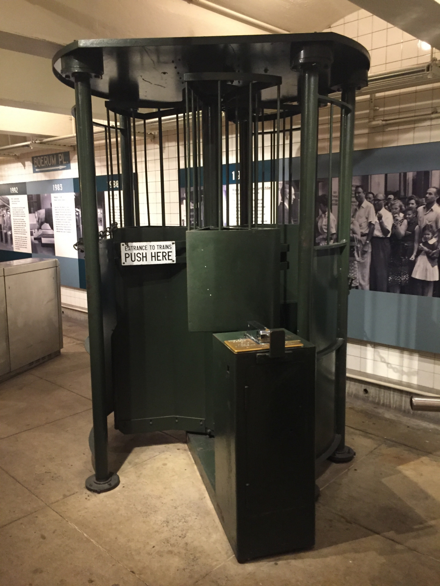 New York: visite du musée du métro
