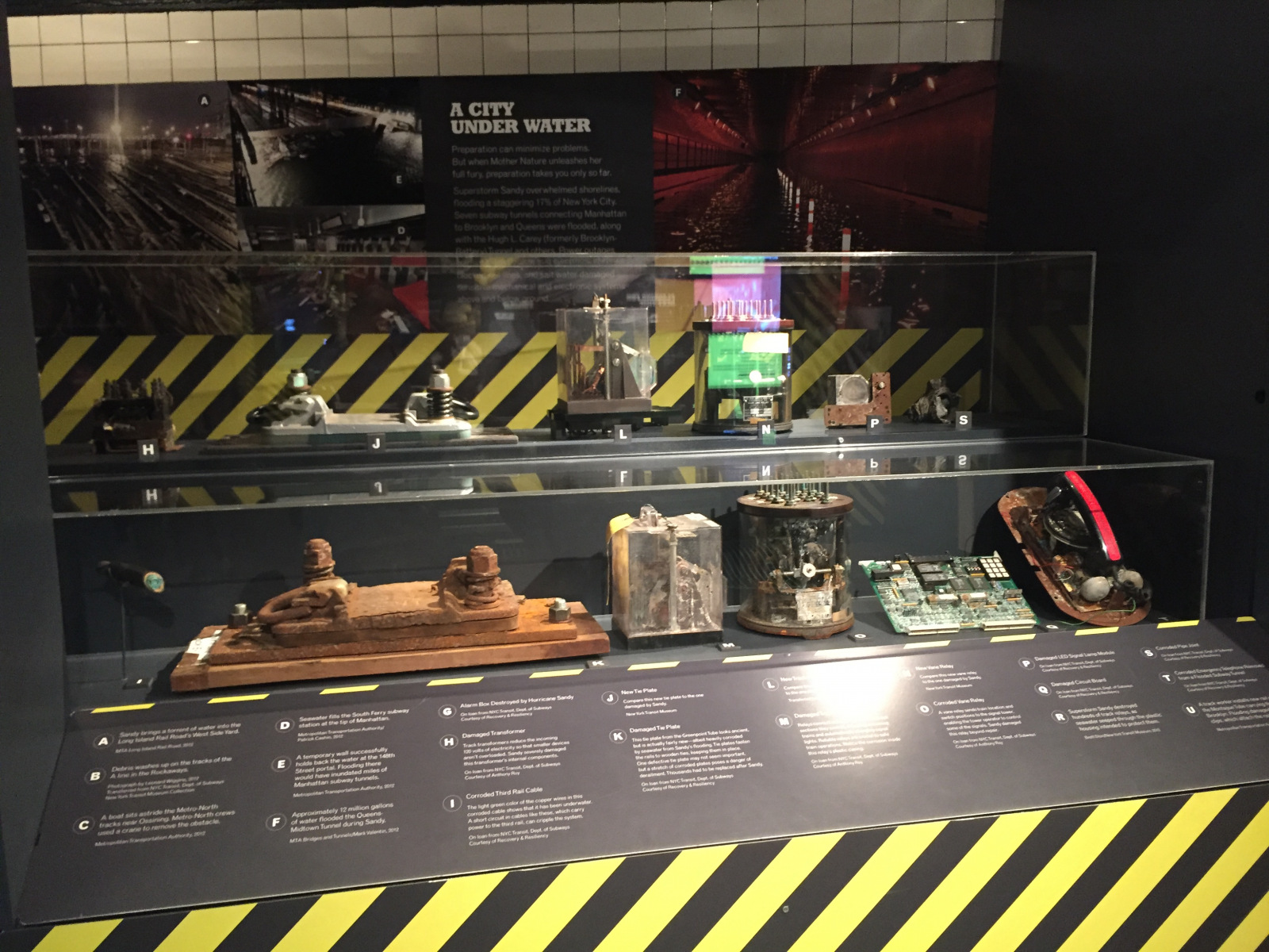 New York: visite du musée du métro