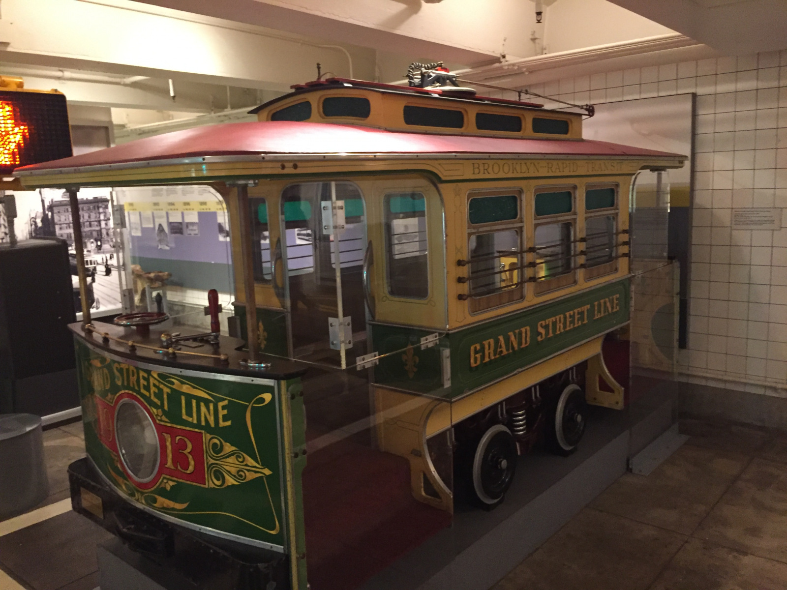 New York: visite du musée du métro