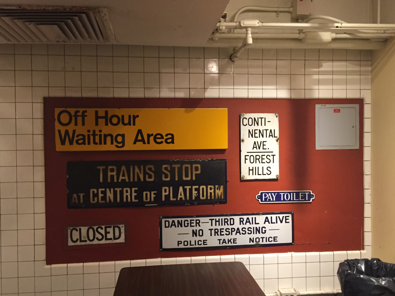 New York: visite du musée du métro