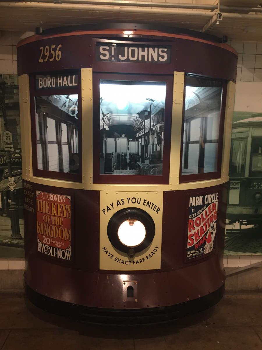 New York: visite du musée du métro