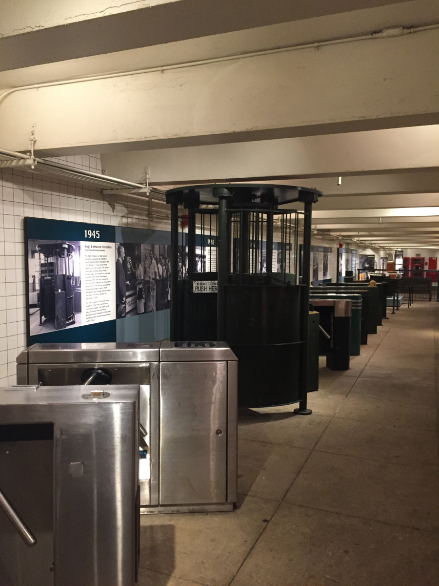 New York: visite du musée du métro