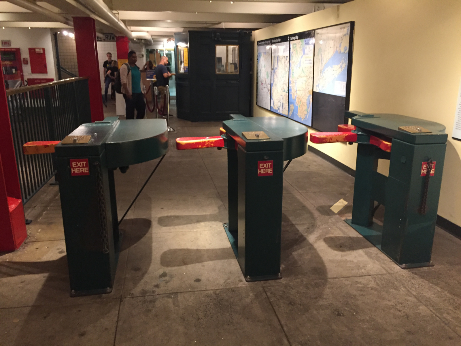New York: visite du musée du métro