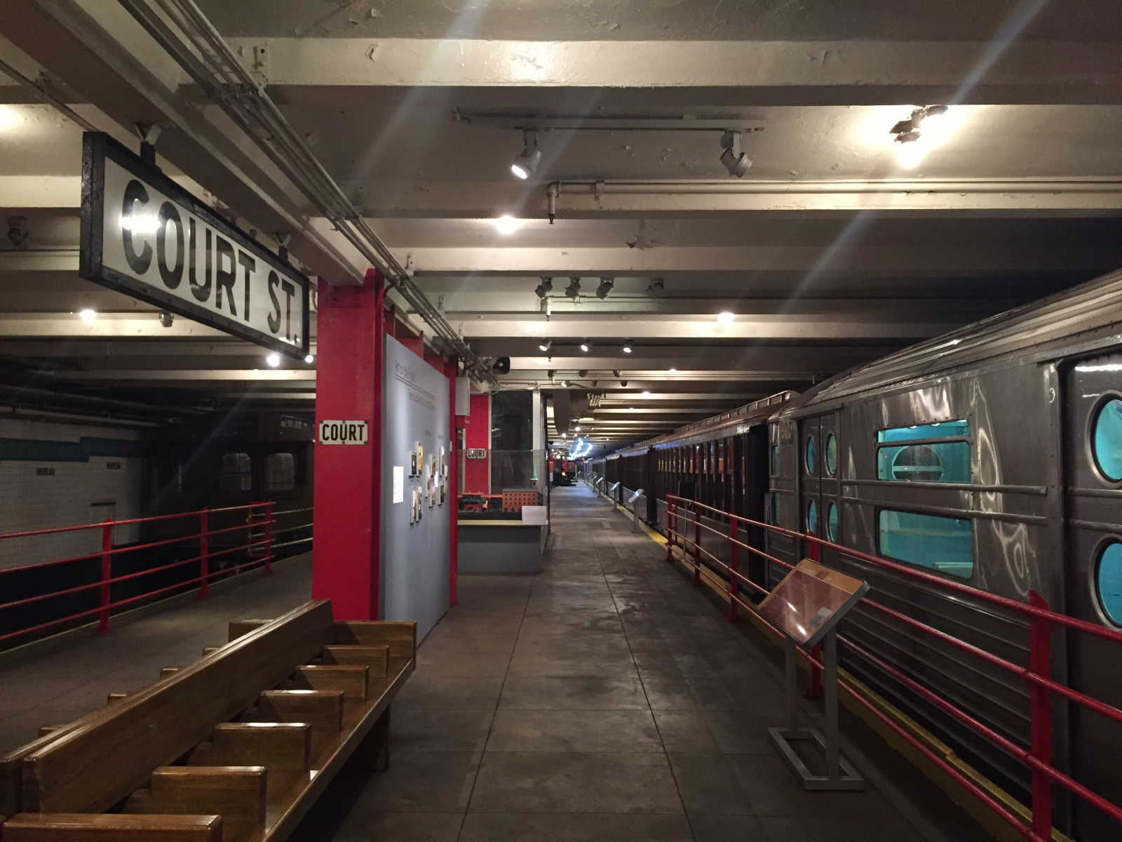 New York: visite du musée du métro