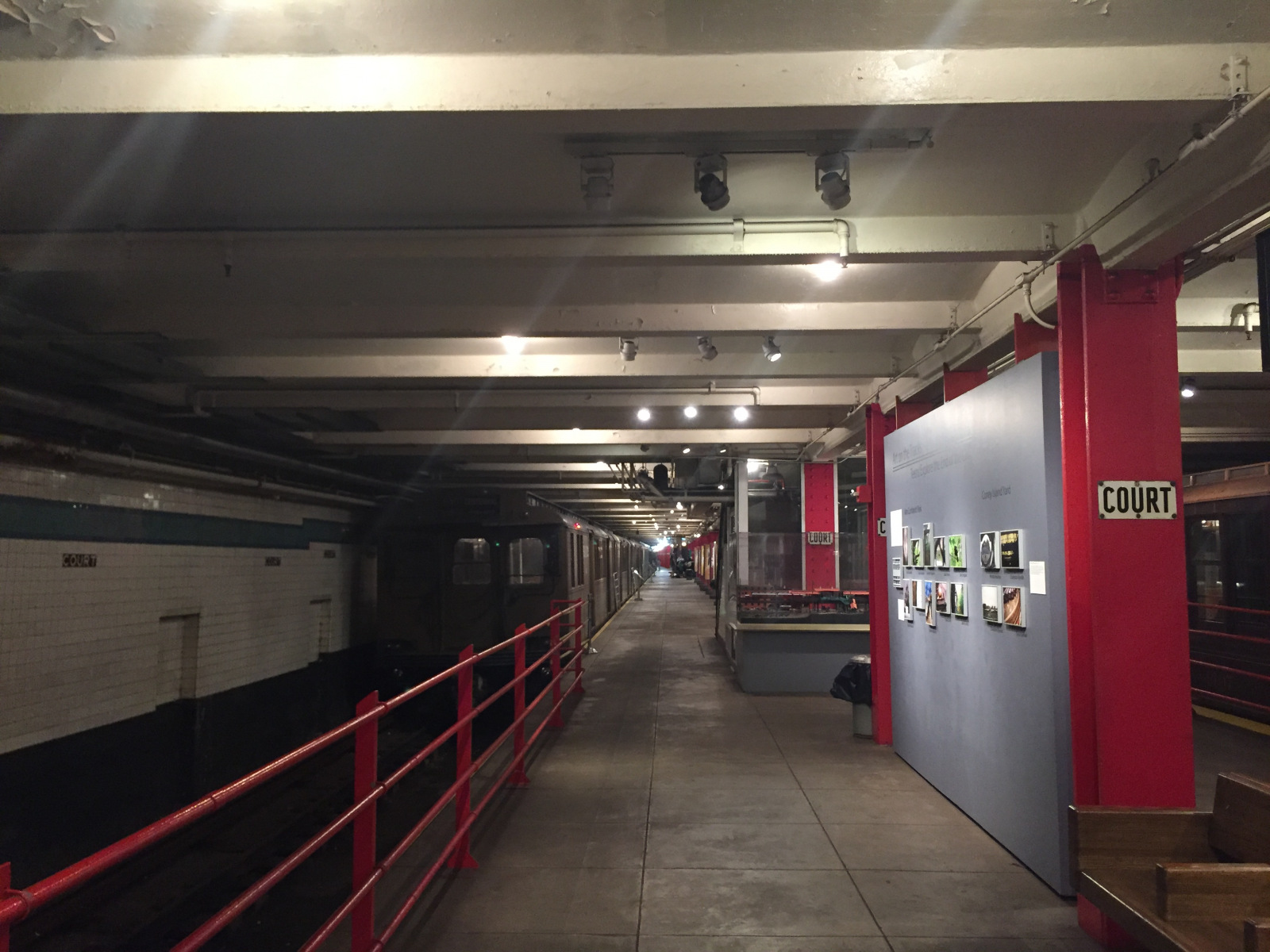 New York: visite du musée du métro