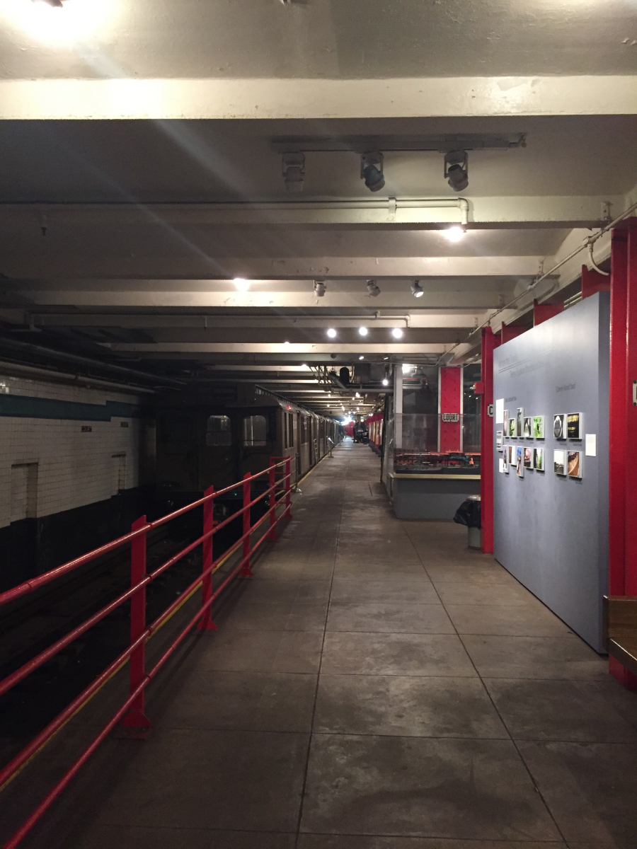 New York: visite du musée du métro