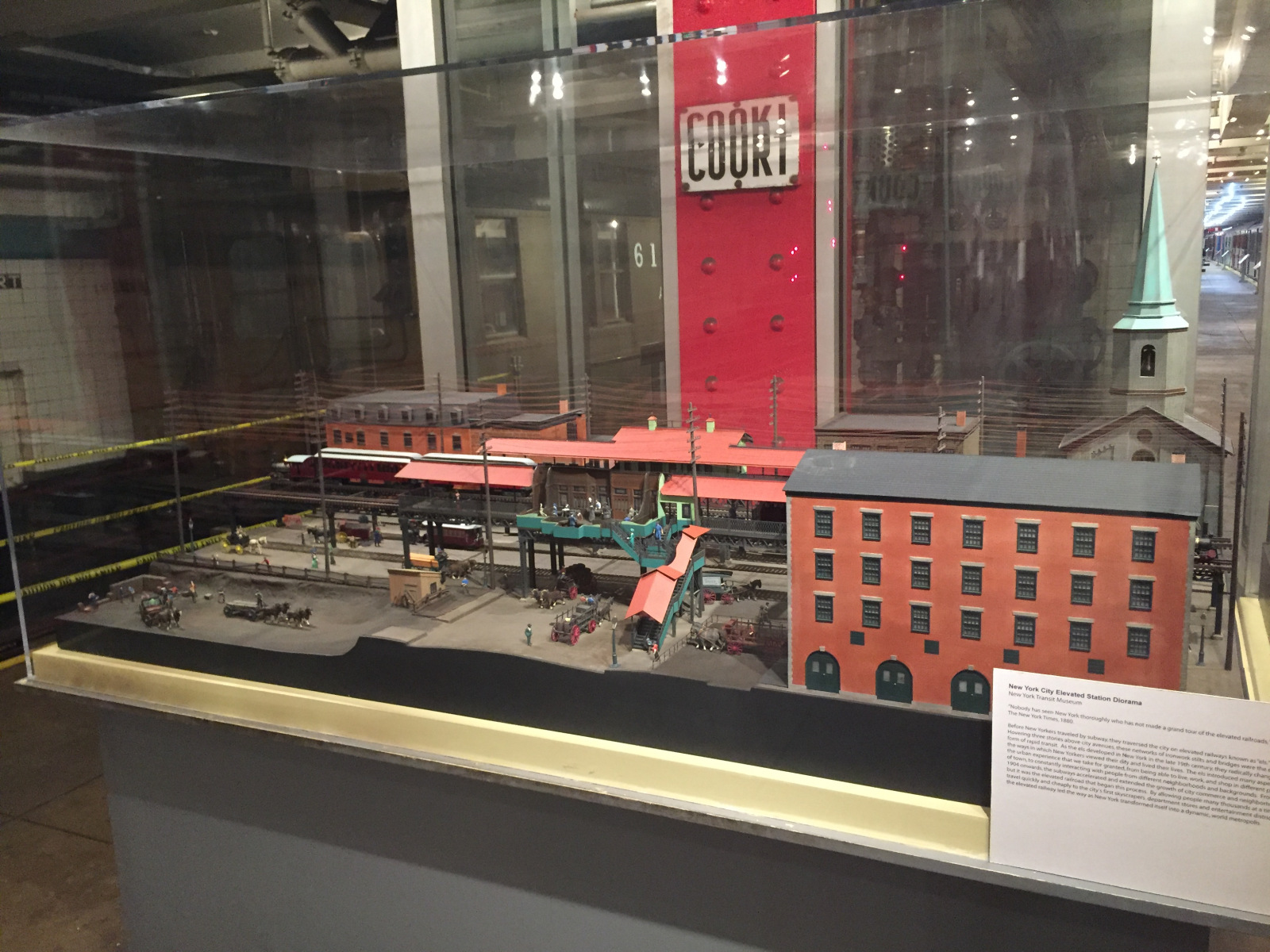 New York: visite du musée du métro
