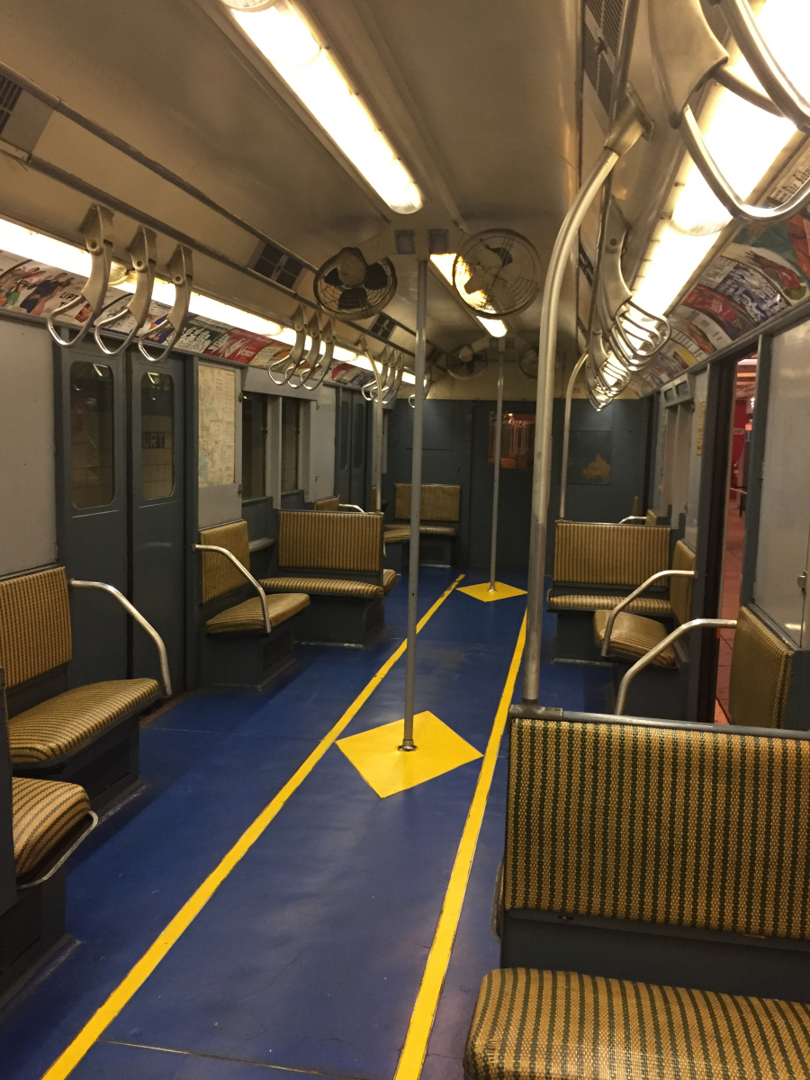 New York: visite du musée du métro