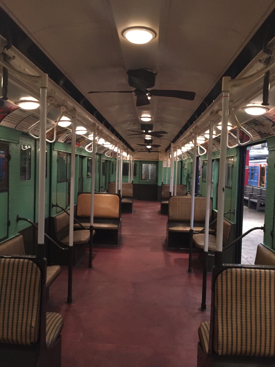 New York: visite du musée du métro