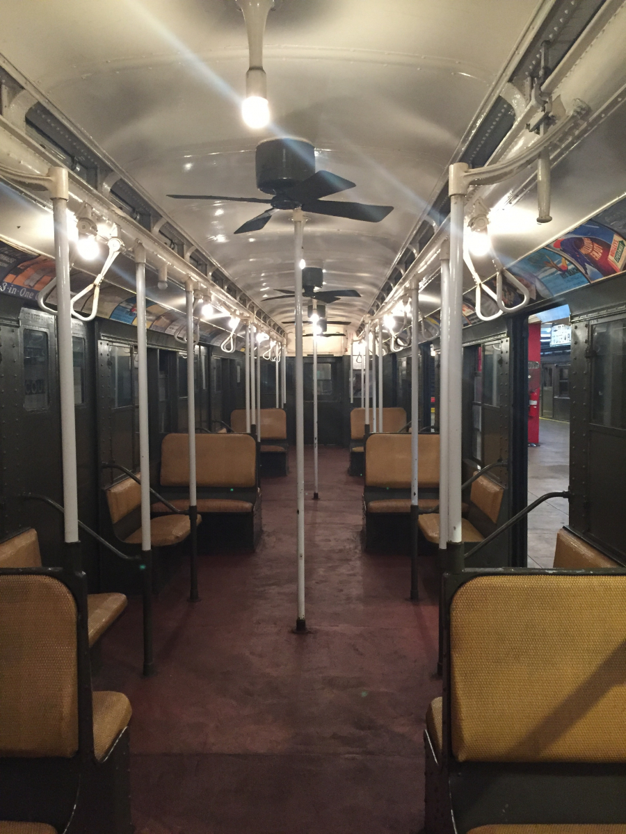 New York: visite du musée du métro