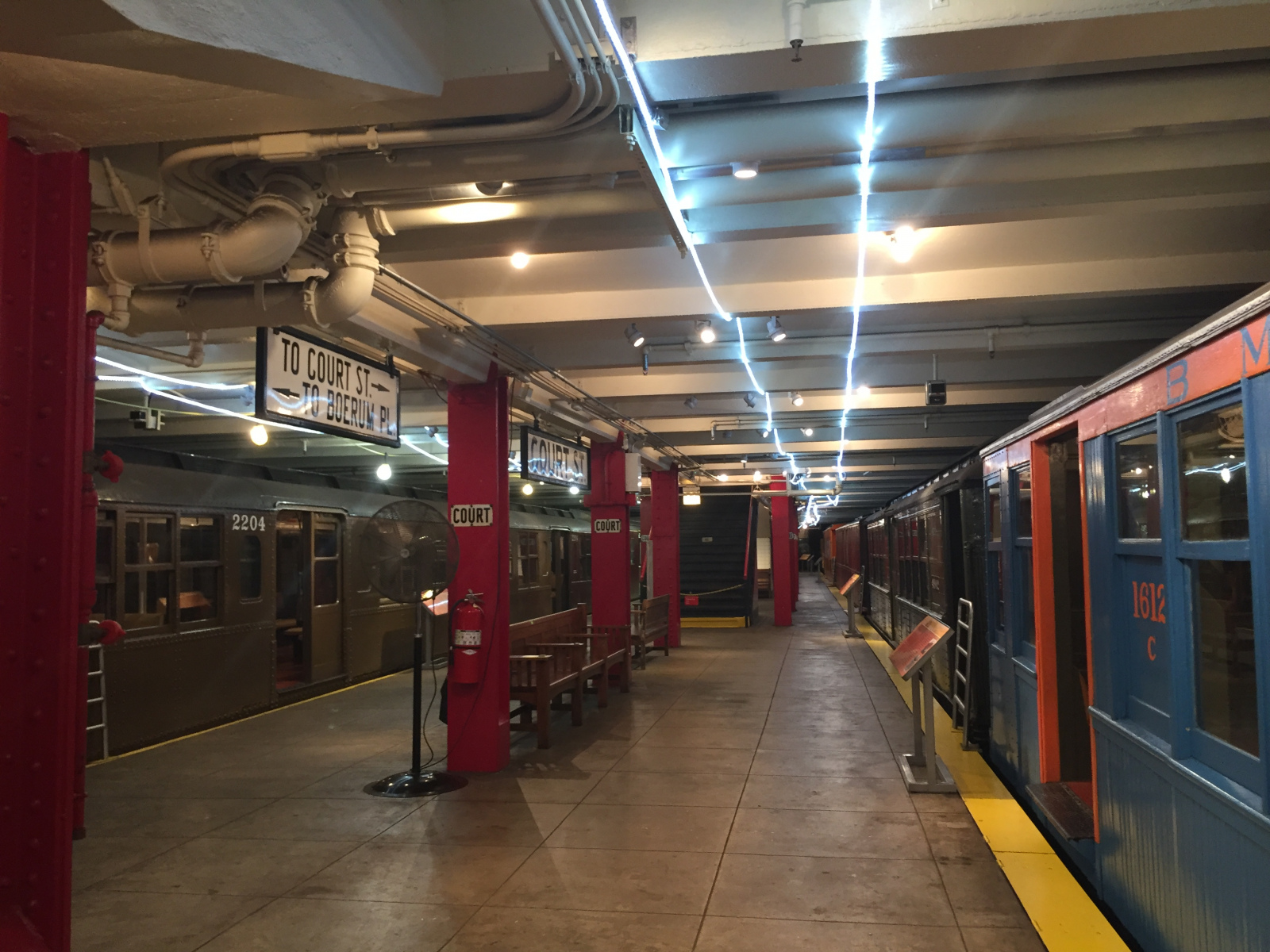 New York: visite du musée du métro